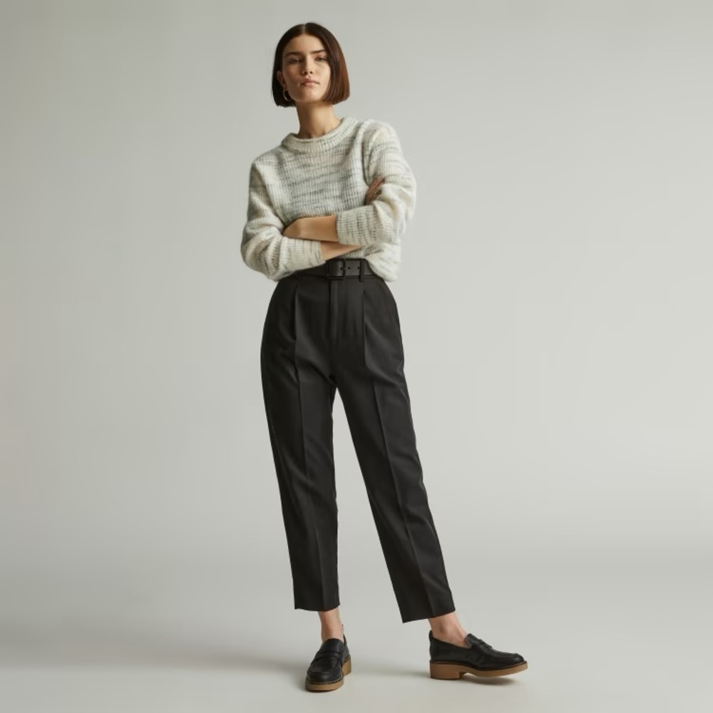 Everlane The Tencel Way-High Taper Pant